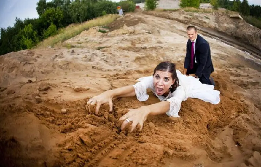 Marjinal düğün fotoğrafları 3