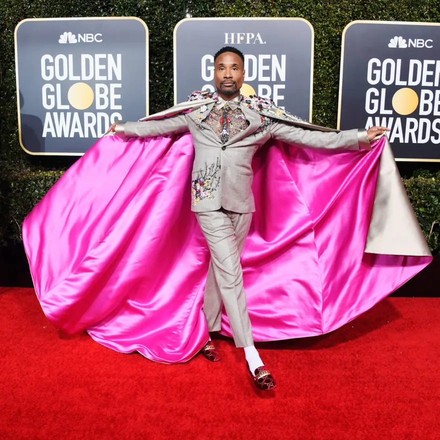 91. Oscar Ödülleri (Oscar 2019) kırmızı halısında elbise-smokin (Billy Porter'ın Cindrella smokini) 19