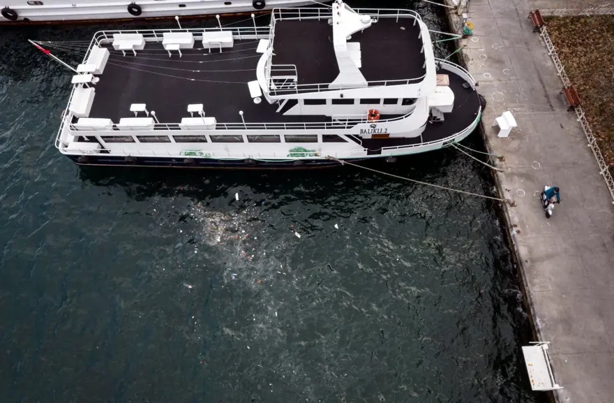 Sarıyer sahilinde atık endişesi 1