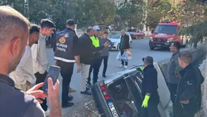 Van'da otomobil su kanalına düştü: 1 yaralı