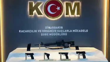 Diyarbakır'da silah kaçakçılığı operasyonu: 6 tutuklama
