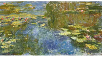 Monet’nin su nilüferleri serisinden bir tablosu 74 milyon dolara satıldı