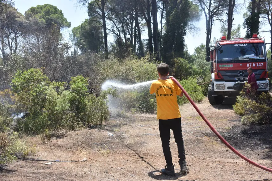Antalya’da orman yangını Antalya’da orman yangını