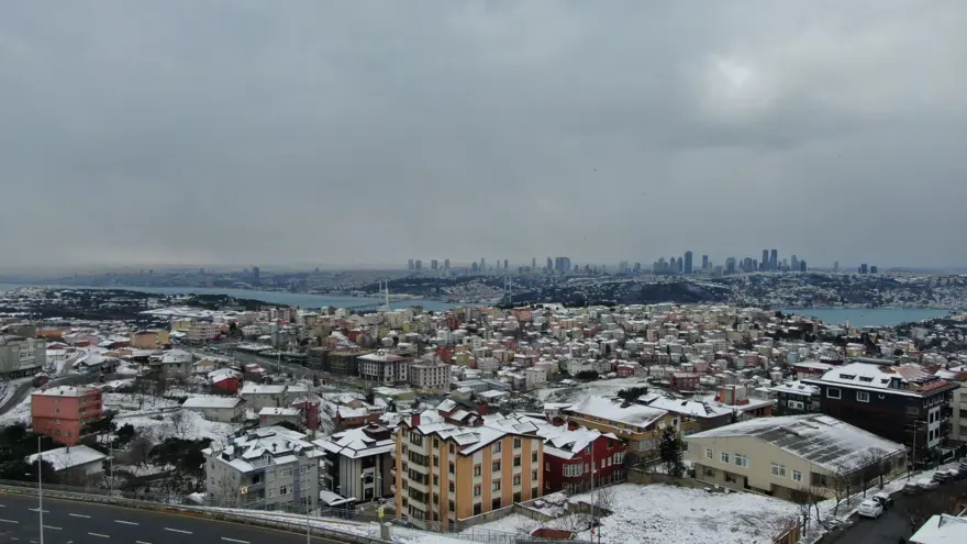İstanbul'dan kar fotoğrafları 27