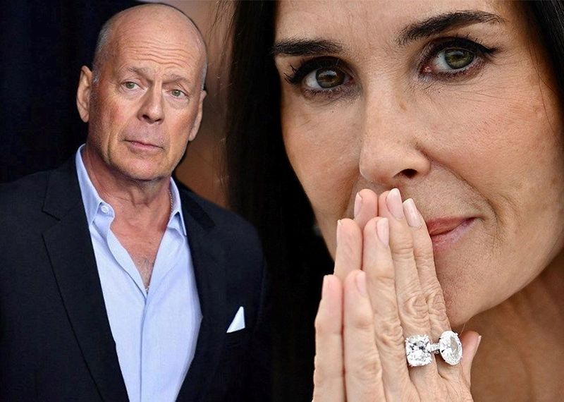 Eski eşi Bruce Willis'i her hafta ziyaret ediyor! Demi Moore: Boşandıktan sonra da hayat devam ediyor
