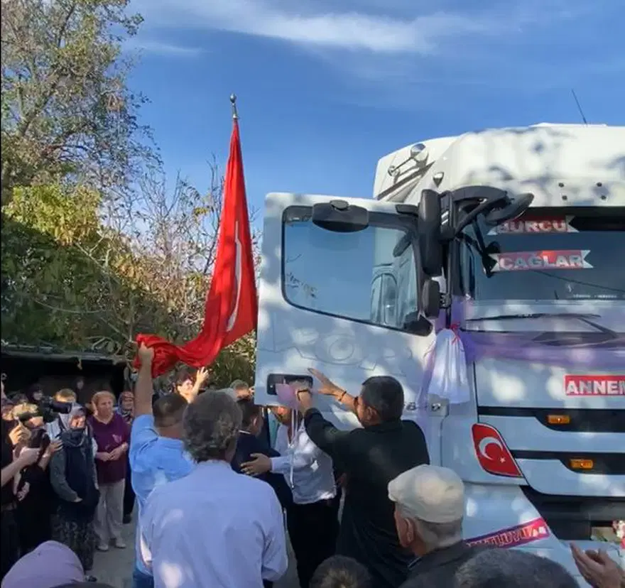 TIR, gelin arabası oldu 3 TIR, gelin arabası oldu 3