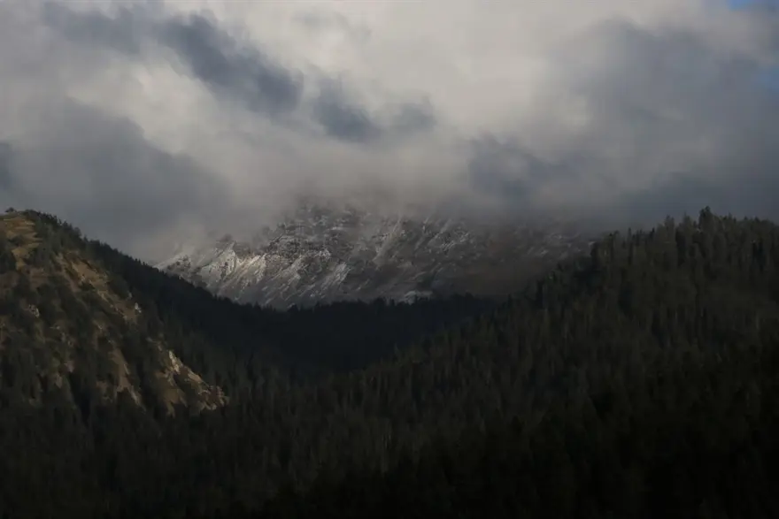 'Anadolu'nun yüce dağı' Ilgaz'a mevsimin ilk karı yağdı 1