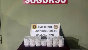 Van hudut hattında kilolarca uyuşturucu yakalandı
