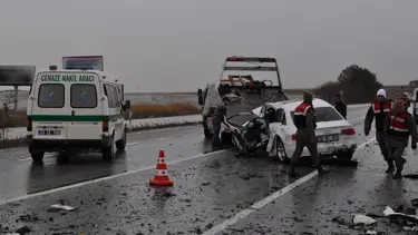 Eskişehir’de trafik kazası: 2 ölü 2 yaralı