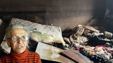 Annesini öldürmek istedi, evi ateşe verdi