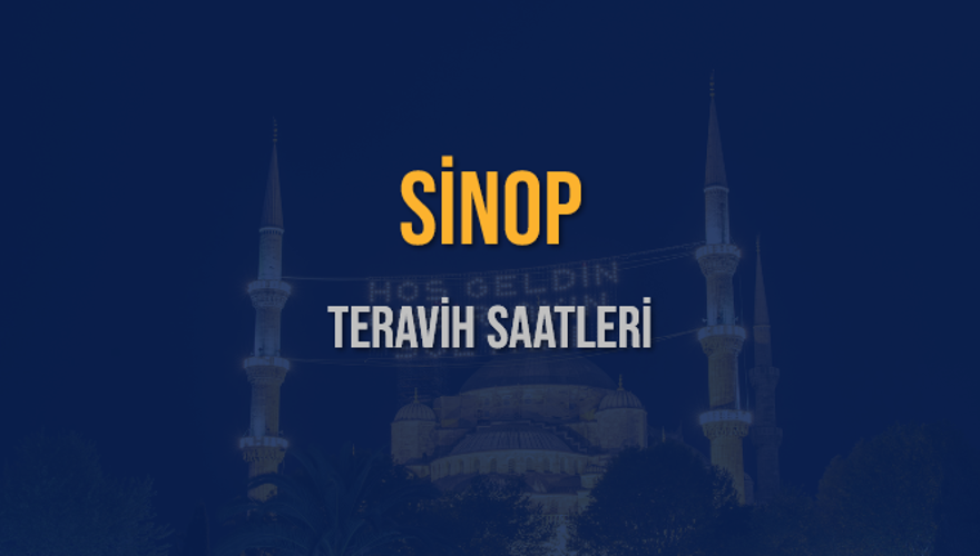 SİNOP TERAVİH SAATLERİ 5