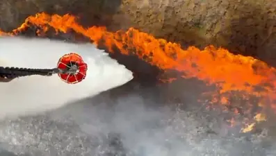 İki ilde orman yangını