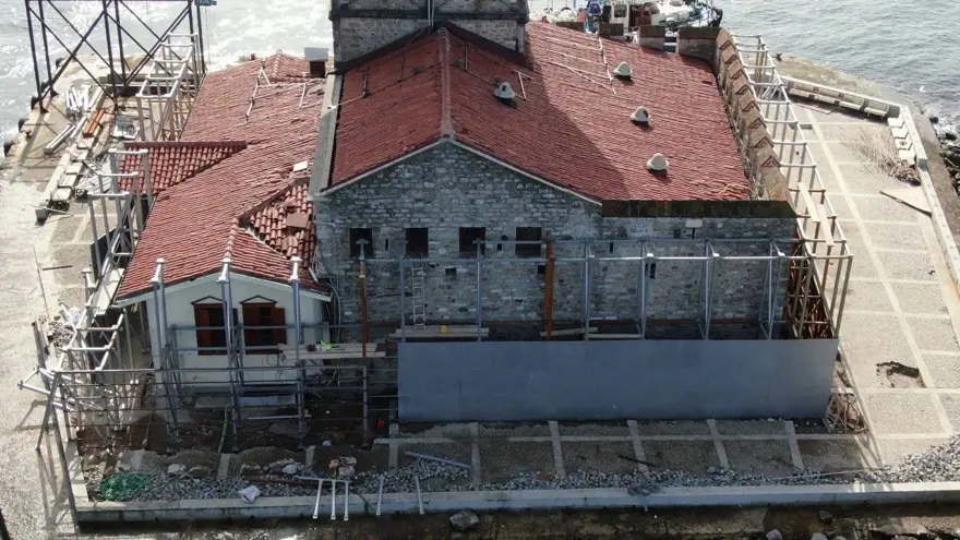 Kız Kulesi’nin restorasyon çalışmalarında sona doğru 2 Kız Kulesi’nin restorasyon çalışmalarında sona doğru 2