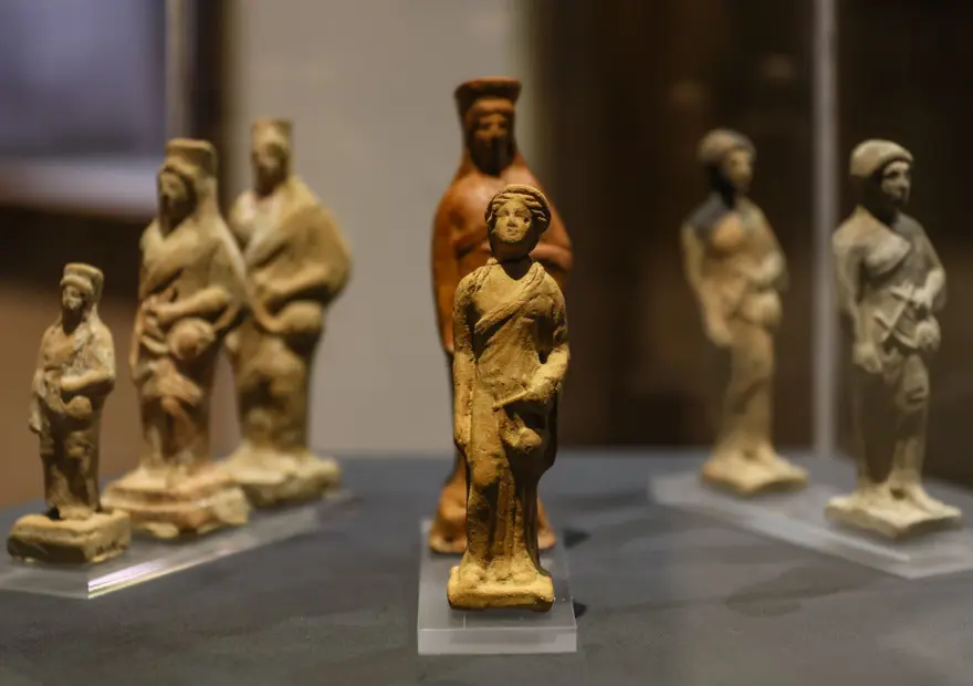 Apollon heykelleri ilk kez ziyaretçisiyle buluştu 8