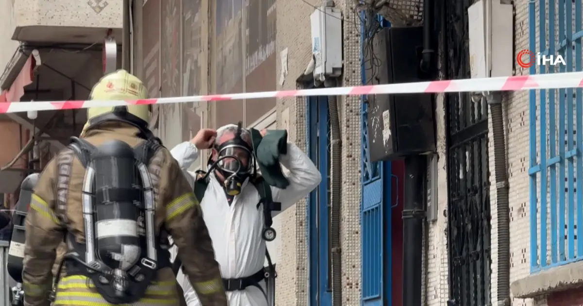 Yangın tüpü dolumunda işçiler zehirlendi: Ekipler olay yerinde