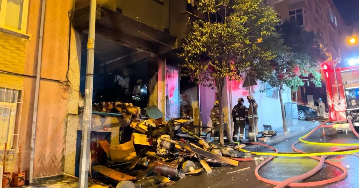 Bağcılar'da iş yerinde çıkan yangında bir can kaybı