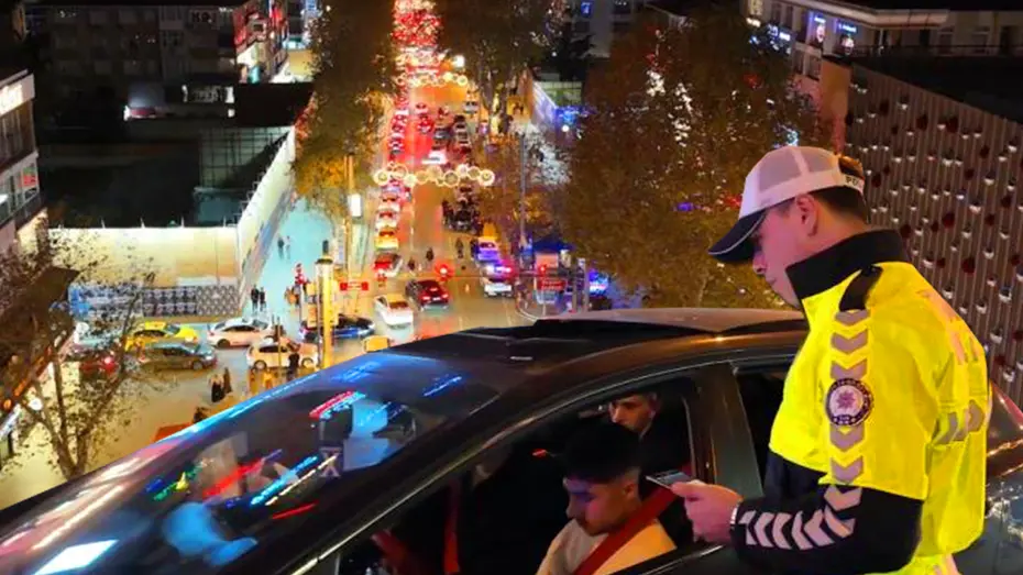 Bağdat Caddesi'ni birbirine katanlara drone sürprizi