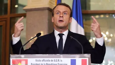 Macron'ın konuşması Burkina Faso'yu karıştırdı
