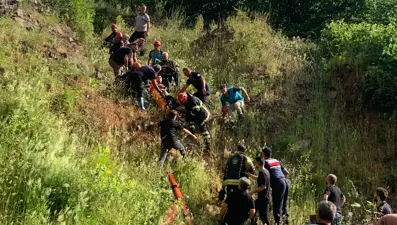 Kocaeli'de acı olay: Çocuğunu kurtarmaya çalışan anne öldü