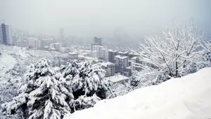 İstanbul'da kar