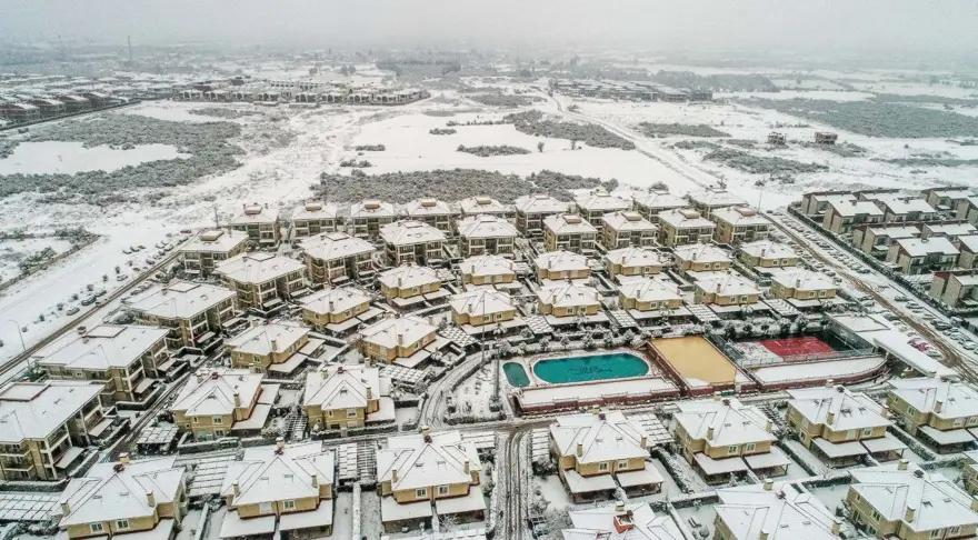 Antalya’ya 29 yıl sonra kar yağdı 35 Antalya’ya 29 yıl sonra kar yağdı 35