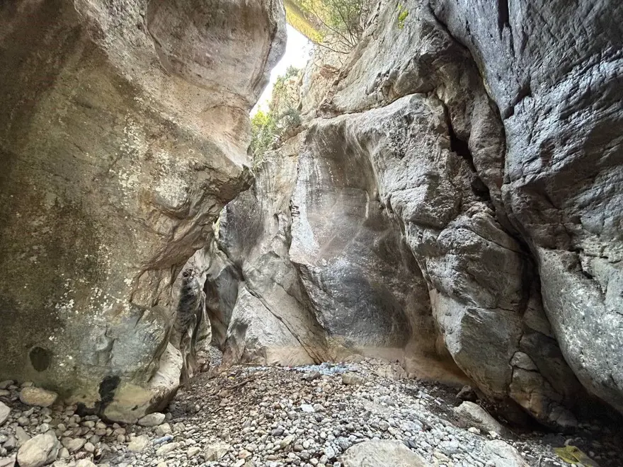 Sarıseki Kanyonu'nda korkutan görüntü: Şelale ve dere yok oldu 