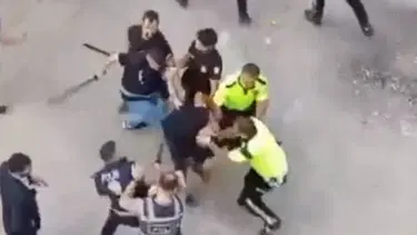 Şanlıurfa’da iki grup arasında taşlı sopalı kavga