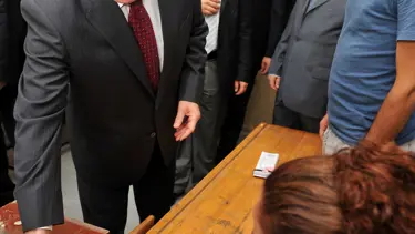 Siyasiler sandık başında