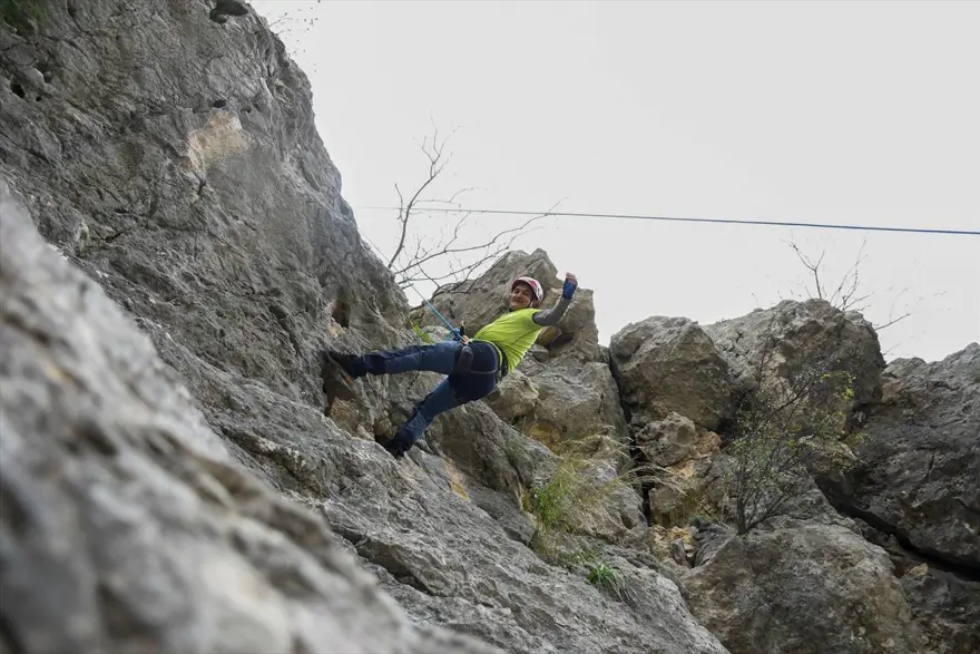 Dağcıların Çukurova'daki tırmanış rotası: Kapıkaya Kanyonu 15