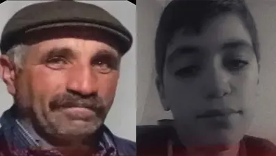 Baba oğulun üzerine yıldırım düştü