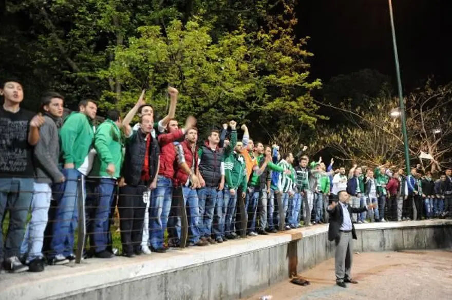 Bursa'da maç sonrası olaylar 3 Bursa'da maç sonrası olaylar 3