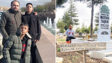 Bir babanın en zor görevi. Zorbalık kurbanı çocuklarına yakın olmak için mezarlıkta işe başladı