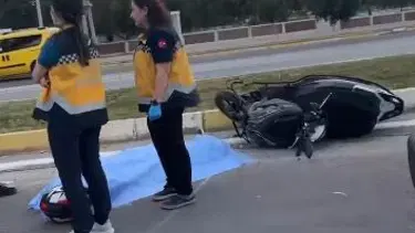 15 yaşındaki çocuğun kamyonla çarptığı motosikletli hayatını kaybetti
