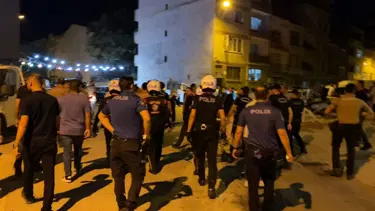 Polis gözaltına almak istedi, düğünde arbede çıktı