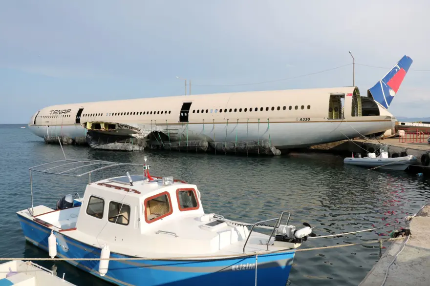 saros körfezi, uçak batığı, saros uçak batığı, saros su altı 8