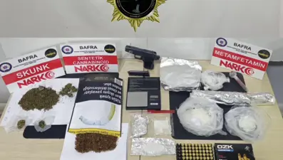 Samsun'da narkotik operasyonu