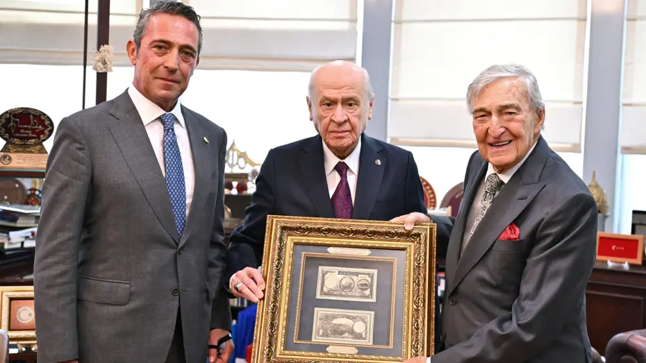 Bahçeli Koç ailesi ile görüştü