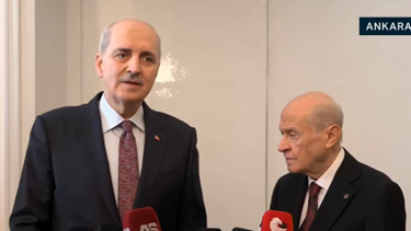 Kurtulmuş Bahçeli'yi ziyaretleri etti