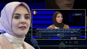 Kim Milyoner Olmak İster'de 100 bin liralık soruyu bilemedi, doğru cevabı Aile Bakanı paylaştı