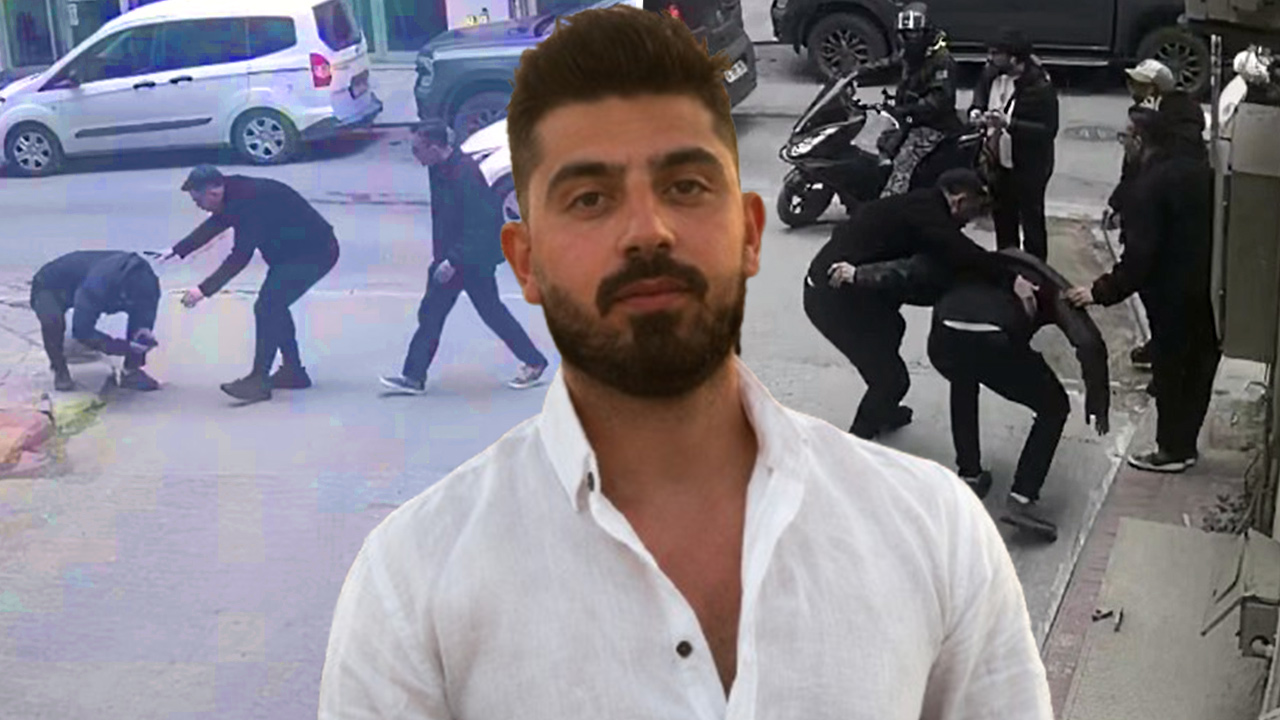 Beyoğlu'nda yürürken bir anda kanlar içinde kaldı