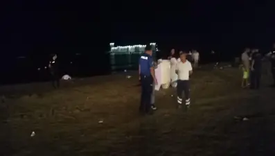 Gece yarısı denize girdi, boğuldu