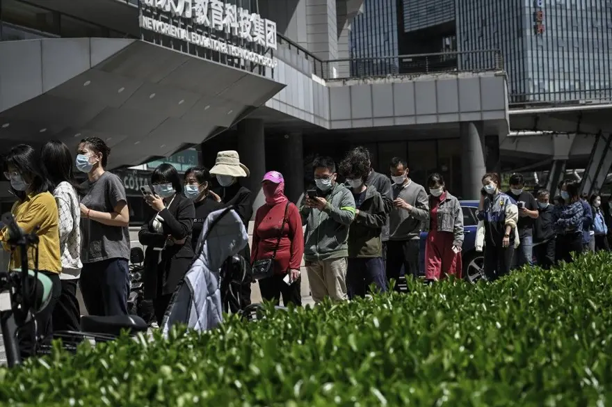 Çin'in başkenti Pekin'de endişelendiren vaka artışı: Önlemler sıkılaştırıldı 11