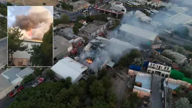 Kartal&#x27;da film platosunda yangın paniği