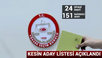 YSK kesin aday listesini açıkladı: Hangi partinin, kaç milletvekili adayı var? (14 Mayıs 2023 seçimleri milletvekili adayları)