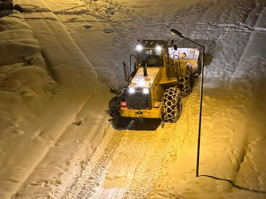 Birçok ilde kar etkili oldu: Yollar kapandı 1