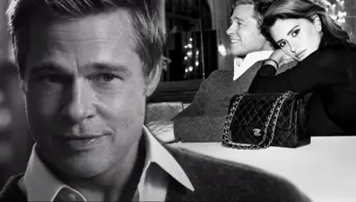 Hollywood yıldızı Brad Pitt şimdi de marka elçisi oldu