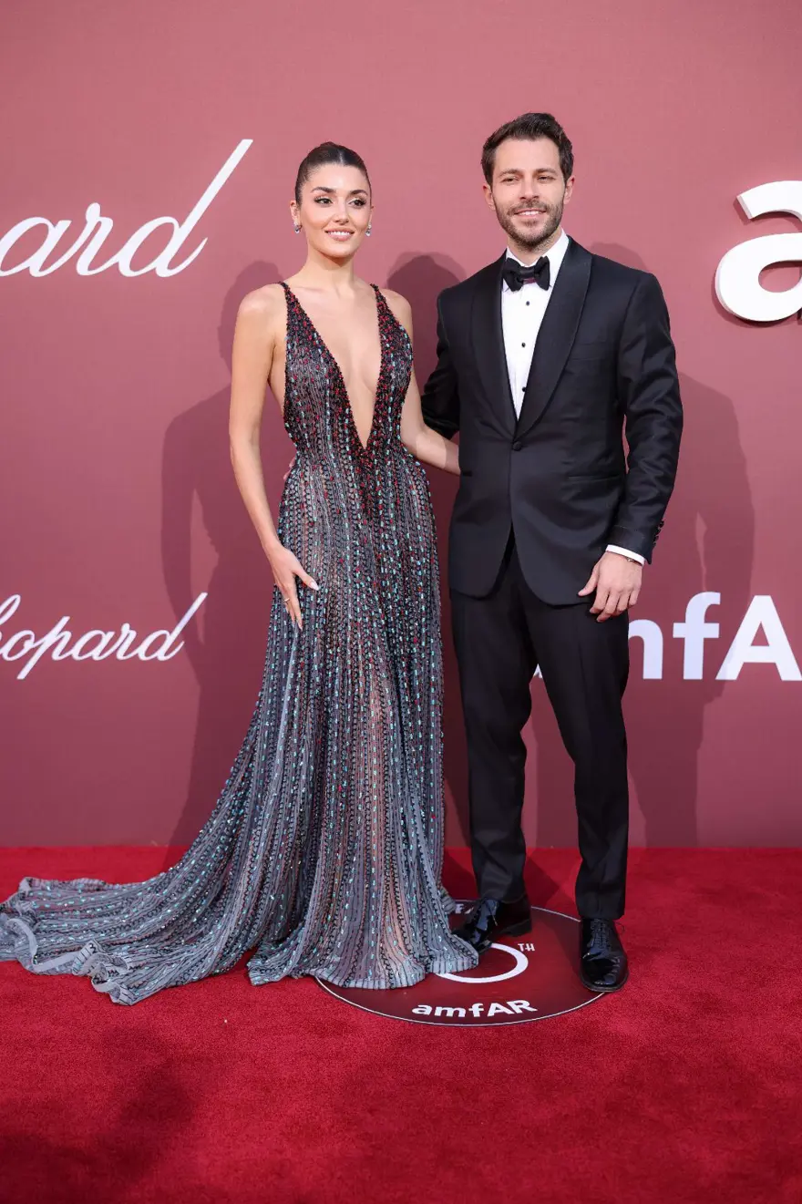 Hande Erçel ile Hakan Sabancı Cannes'da 2