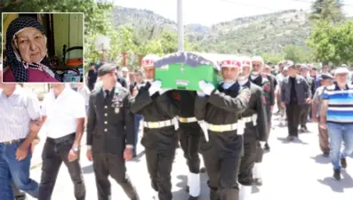 Şehit annesinin son isteği yerine getirildi
