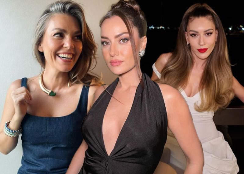 Fahriye Evcen, Aslı Enver ve Sinem Kobal'dan yıllar sonra aynı poz