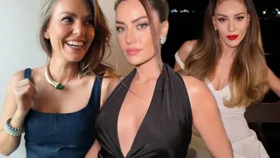 Fahriye Evcen, Aslı Enver ve Sinem Kobal'dan yıllar sonra aynı poz